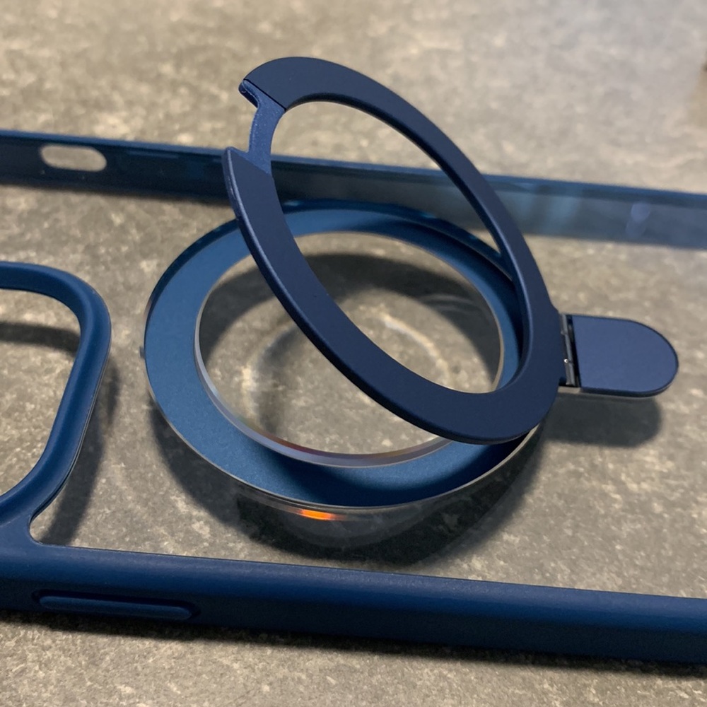🎉HP🎉VICSEED iPhone 14 Pro Max Case with Magsafe and Stand - 3 in 1  NIB blue - Picture 4 of 8